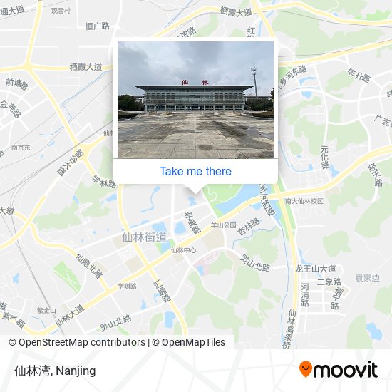 仙林湾 map