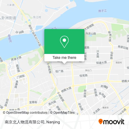 南京北人物流有限公司 map