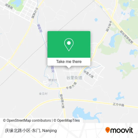 庆缘北路小区-东门 map