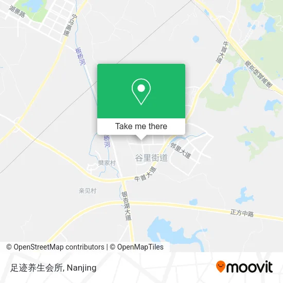足迹养生会所 map