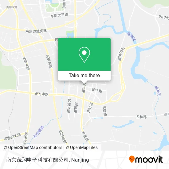 南京茂翔电子科技有限公司 map