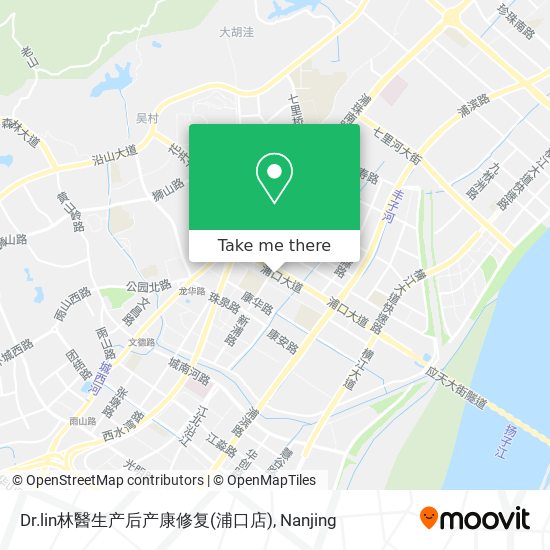 Dr.lin林醫生产后产康修复(浦口店) map