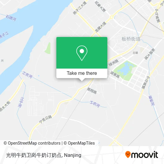 光明牛奶卫岗牛奶订奶点 map