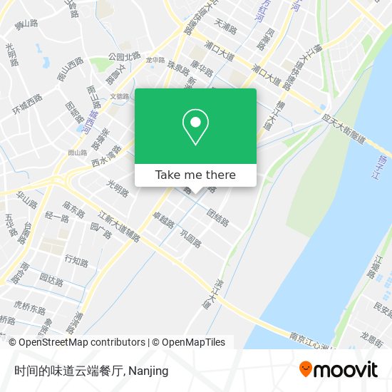 时间的味道云端餐厅 map