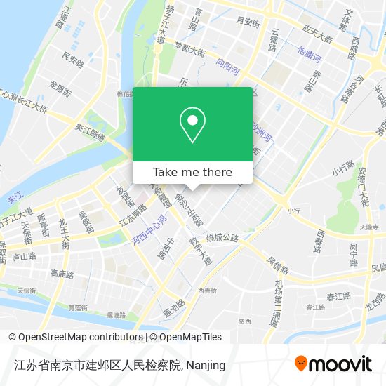江苏省南京市建邺区人民检察院 map