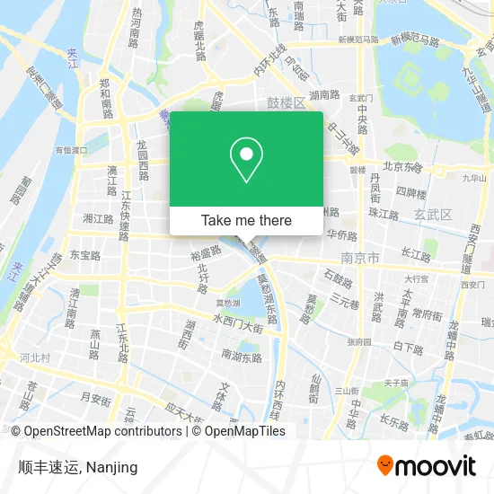 顺丰速运 map