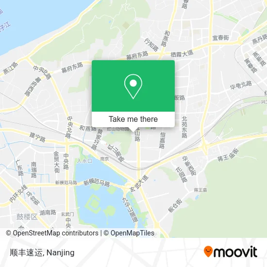 顺丰速运 map