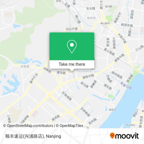 顺丰速运(兴浦路店) map