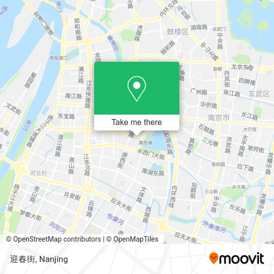 迎春街 map