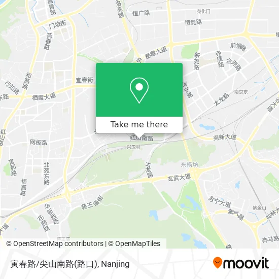 寅春路/尖山南路(路口) map
