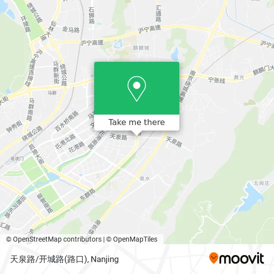 天泉路/开城路(路口) map