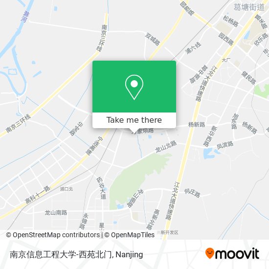 南京信息工程大学-西苑北门 map