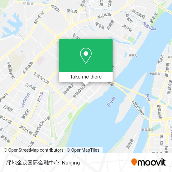 绿地金茂国际金融中心 map