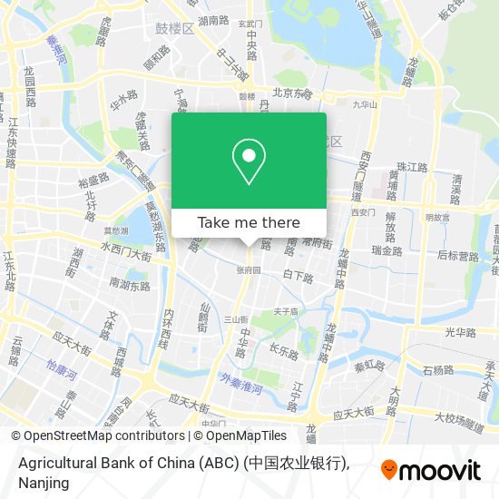 Agricultural Bank of China (ABC) (中国农业银行) map