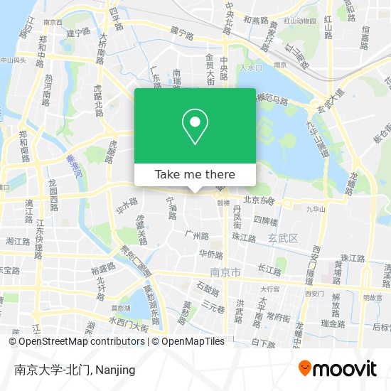 南京大学-北门 map