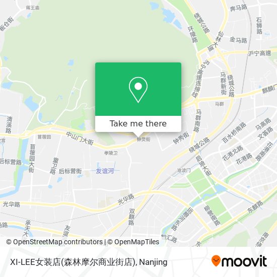 XI-LEE女装店(森林摩尔商业街店) map