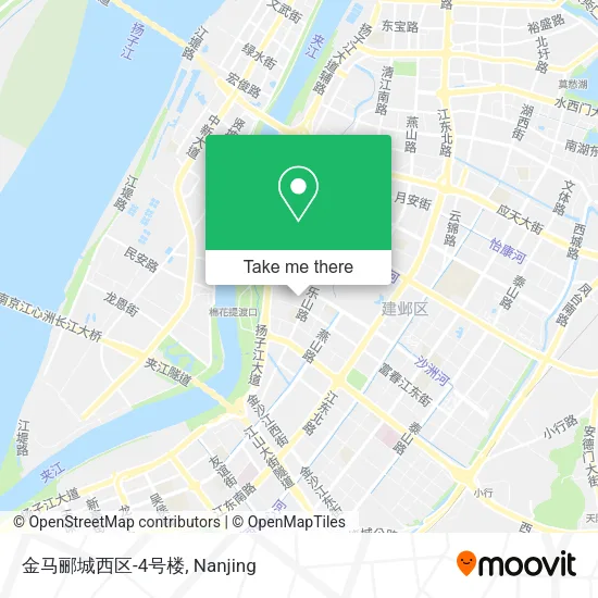 金马郦城西区-4号楼 map