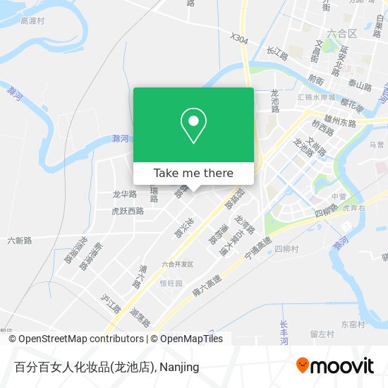 百分百女人化妆品(龙池店) map