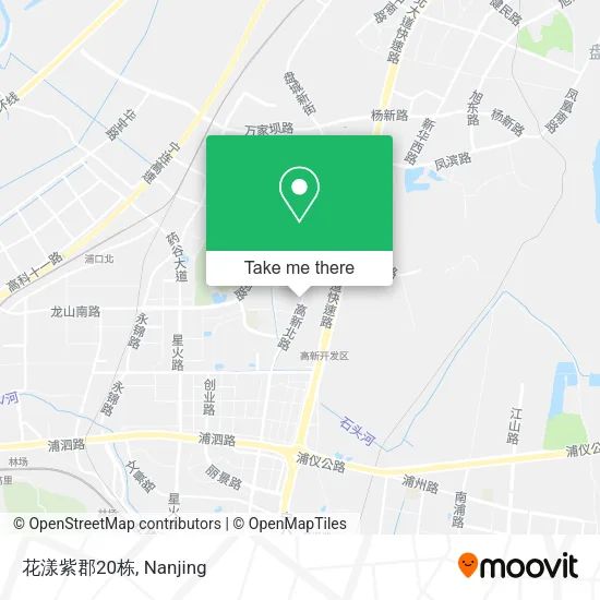花漾紫郡20栋 map