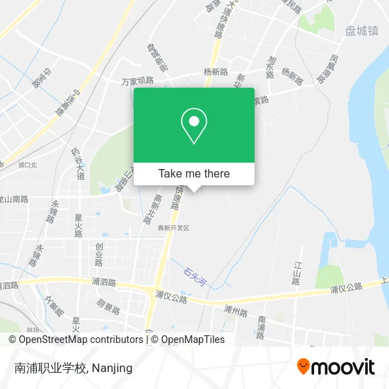 南浦职业学校 map