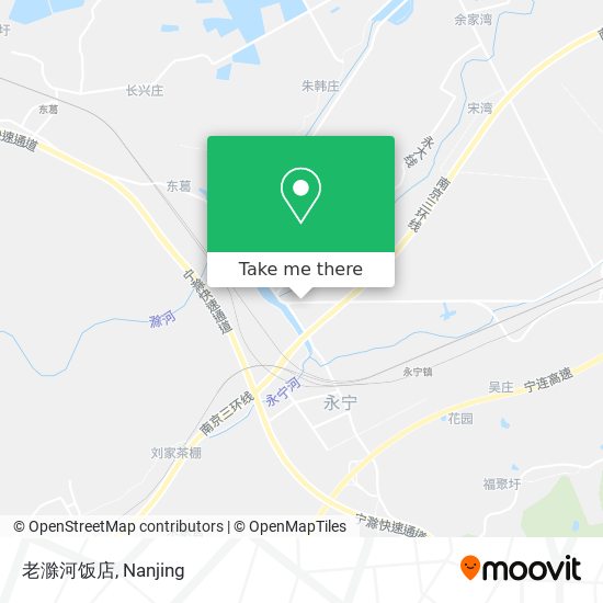 老滁河饭店 map