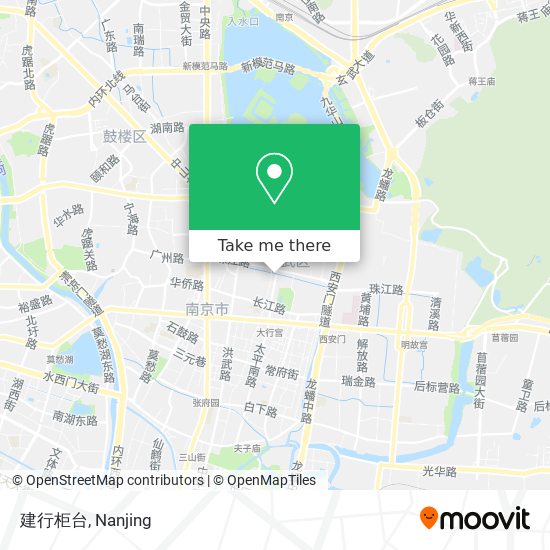 建行柜台 map