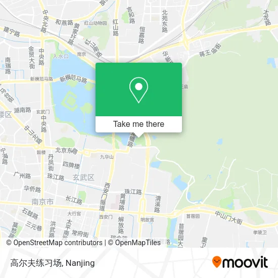 高尔夫练习场 map