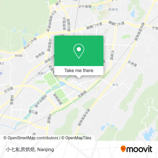 小七私房烘焙 map