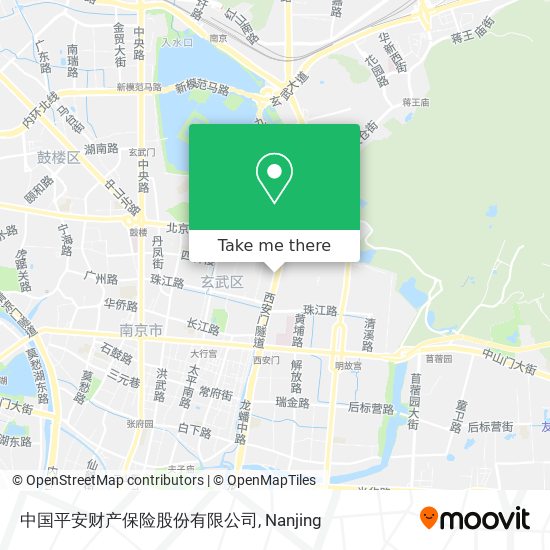 中国平安财产保险股份有限公司 map