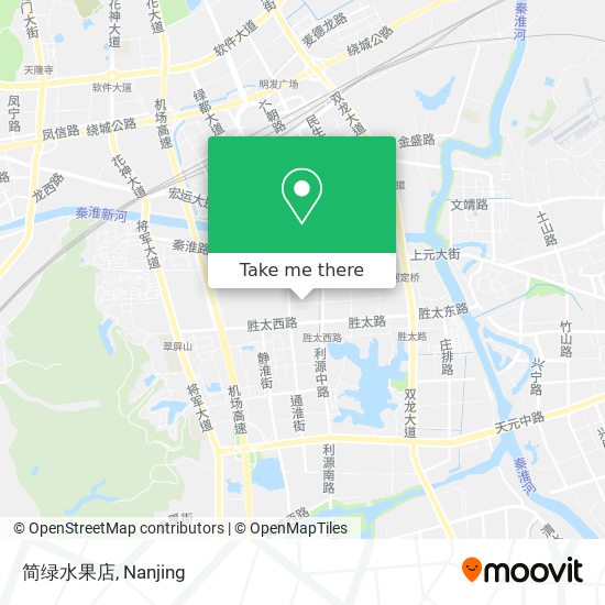 简绿水果店 map