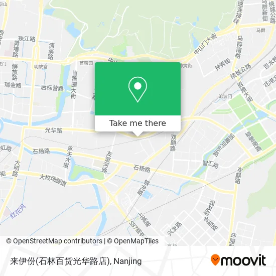 来伊份(石林百货光华路店) map