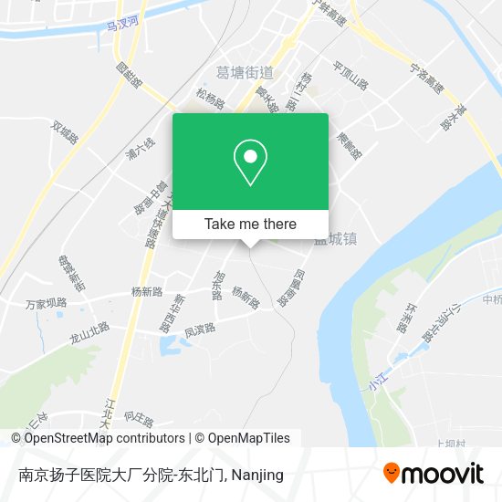 南京扬子医院大厂分院-东北门 map