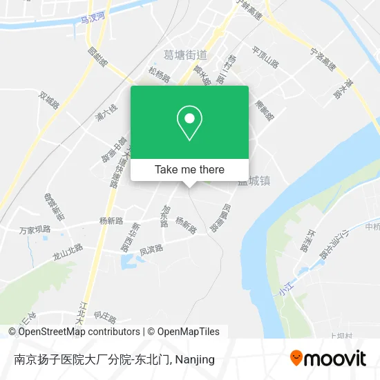 南京扬子医院大厂分院-东北门 map