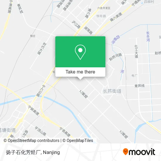 扬子石化芳烃厂 map