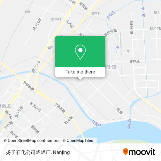 扬子石化公司烯烃厂 map