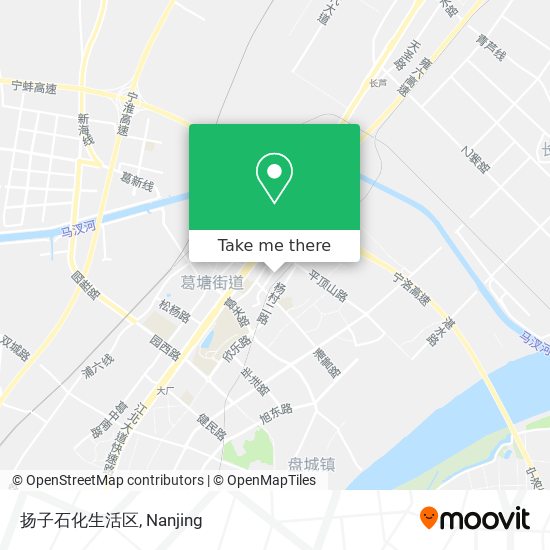 扬子石化生活区 map