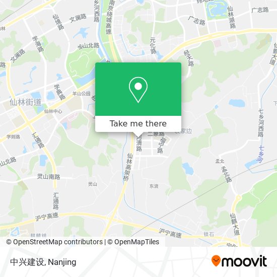 中兴建设 map