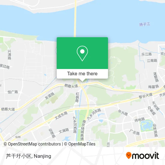 芦干圩小区 map