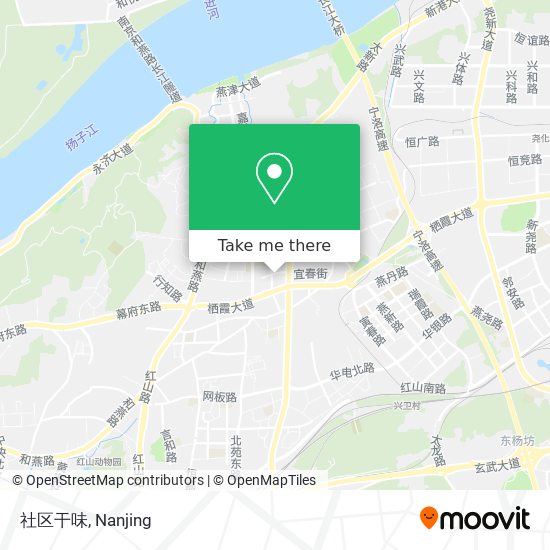 社区干味 map