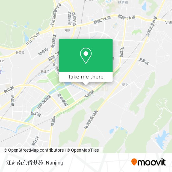 江苏南京侨梦苑 map