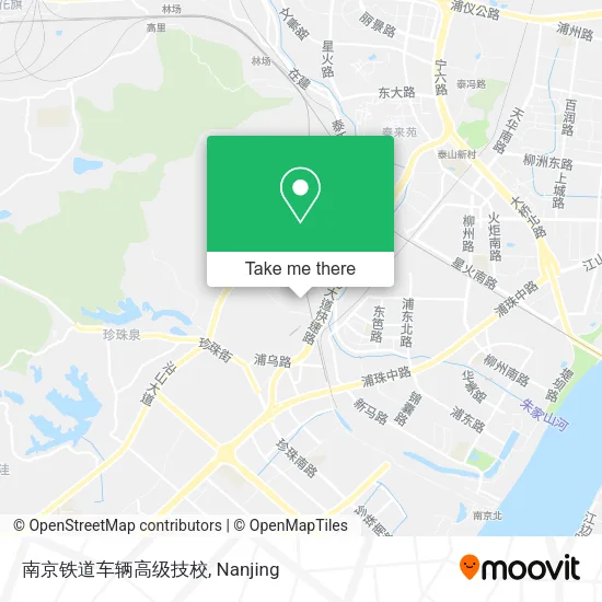 南京铁道车辆高级技校 map