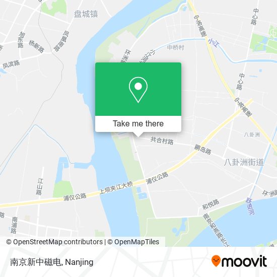 南京新中磁电 map