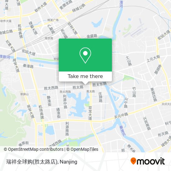瑞祥全球购(胜太路店) map