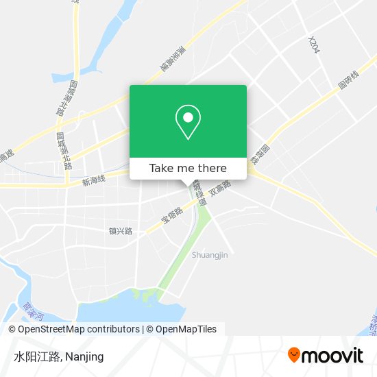 水阳江路 map