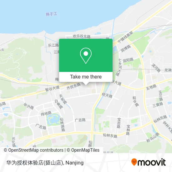 华为授权体验店(摄山店) map
