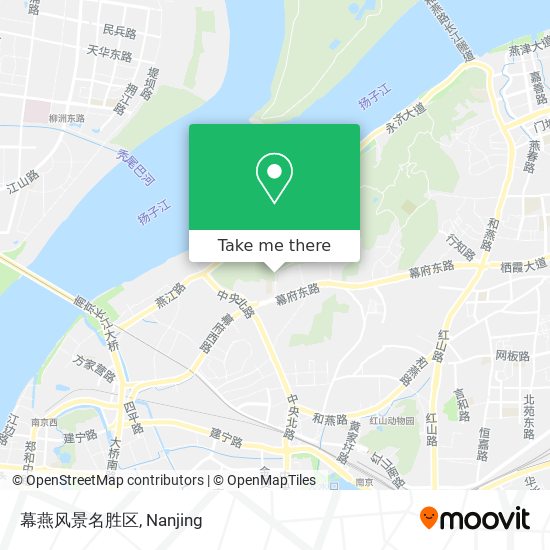 幕燕风景名胜区 map