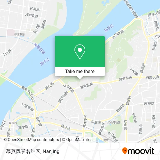 幕燕风景名胜区 map