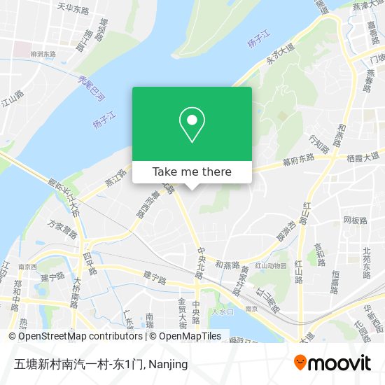 五塘新村南汽一村-东1门 map