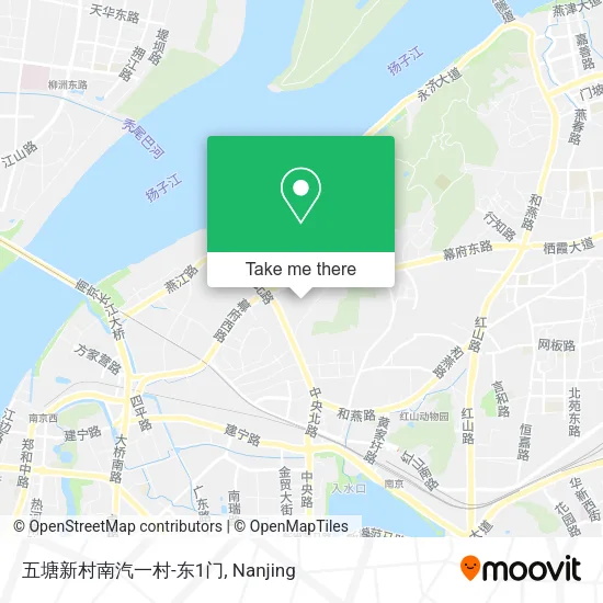 五塘新村南汽一村-东1门 map