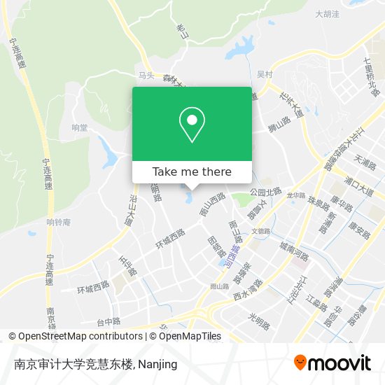 南京审计大学竞慧东楼 map